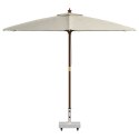 VidaXL Baza parasola na kółkach dla rur Ø38/48mm Szary Granit 25 kg Prostokątna