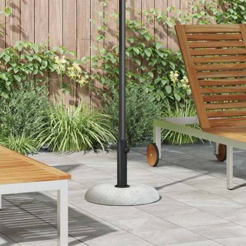 VidaXL Podstawa parasola dla rur 37/42/52/58mm Jasnoszary beton 20 kg