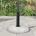 VidaXL Podstawa parasola dla rur 37/42/52/58mm Jasnoszary beton 20 kg