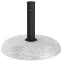 VidaXL Podstawa parasola dla rur 37/42/52/58mm Jasnoszary beton 20 kg