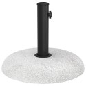 VidaXL Podstawa parasola dla rur 37/42/52/58mm Jasnoszary beton 20 kg