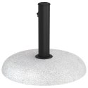 VidaXL Podstawa parasola dla rur 37/42/52/58mm Jasnoszary beton 20 kg
