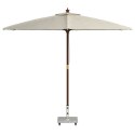 VidaXL Podstawa parasola z kółkami do słupków o średnicy Ø38/48mm szary granit 30 kg kwadratowa