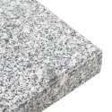 VidaXL Podstawa parasola z kółkami do słupków o średnicy Ø38/48mm szary granit 30 kg kwadratowa