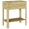 VidaXL Stojak na rośliny 85x46x94 cm drewno sosnowe impregnowane