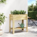 VidaXL Stojak na rośliny 85x46x94 cm drewno sosnowe impregnowane