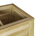 VidaXL Stojak na rośliny 85x46x94 cm drewno sosnowe impregnowane