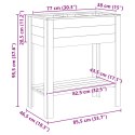 VidaXL Stojak na rośliny 85x46x94 cm drewno sosnowe impregnowane