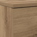 VidaXL Szafka na buty Dąb Ręcznie Robiony 100.5x28x100 cm Lite Drewno