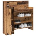 VidaXL Szafka na buty Stare drewno 100.5x28x100 cm