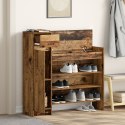 VidaXL Szafka na buty Stare drewno 100.5x28x100 cm