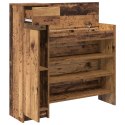 VidaXL Szafka na buty Stare drewno 100.5x28x100 cm