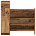 VidaXL Szafka na buty Stare drewno 100.5x28x100 cm
