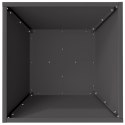 VidaXL Donica Metalowa Czarna Metal 40 x 40 x 15 cm Donice