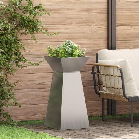 VidaXL Donice Metalowe Stal galwanizowana 35 x 35 x 73 cm