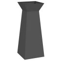 VidaXL Stojak na rośliny Czarny Metal 40 x 40 x 101 cm Donice