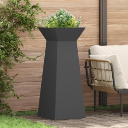 VidaXL Stojak na rośliny Czarny Metal 40 x 40 x 101 cm