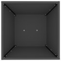 VidaXL Stojak na rośliny Czarny Metal 40 x 40 x 101 cm
