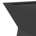 VidaXL Stojak na rośliny Czarny Metal 40 x 40 x 101 cm