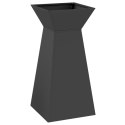 VidaXL Stojak na rośliny Czarny Plastik 35 x 35 x 73 cm Donice