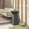 VidaXL Stojak na rośliny Czarny Plastik 35 x 35 x 73 cm Donice