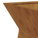 VidaXL Stojak na rośliny Stal odporna na korozję 40 x 40 x 101 cm
