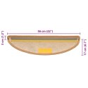 VidaXL Maty na schody samoprzylepne Sisal-Look 30 szt. 56x17x3 cm