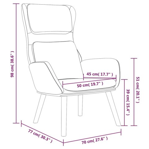 VidaXL Fotel, ciemnoszary, obity aksamitem VidaXL Fotel, ciemnoszary, obity aksamitem