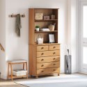 Hutch vidaXL 'ASKIM'w kolorze miodowym 91x40x199.5 cm z drewna sosnowego, Hutch vidaXL 'ASKIM'91x30x104 cm z drewna sosnowego, K