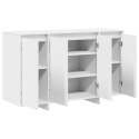 VidaXL Biały Sideboard Biały Materiał drewnopochodny 120 x 41 x 75 cm