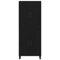 VidaXL Szafki 2 szt Czarny Dąb 69,5x34x180 cm Drewno Inżynieryjne