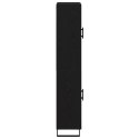 VidaXL Szafki 2 szt Czarny Dąb 69,5x34x180 cm Drewno Inżynieryjne