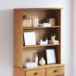 VidaXL Hutch 'ASKIM'91x30x104 cm z litego drewna sosnowego