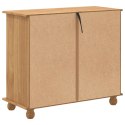 VidaXL Komoda z szufladami 'ASKIM'Miodowa 91x40x79 cm Lite drewno sosnowe
