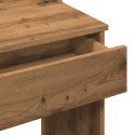 VidaXL Toaletka z oświetleniem LED, dąb artisan, 96x40x142 cm