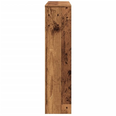 VidaXL Osłona na grzejnik, stare drewno, 175x20x82 cm VidaXL Osłona na grzejnik, stare drewno, 175x20x82 cm