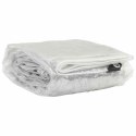 VidaXL Przezroczysta plandeka z oczkami 2x6 m PVC