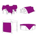 VidaXL Przezroczysta plandeka z oczkami 2x6 m PVC