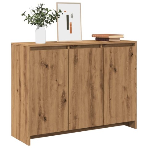 VidaXL Szafka, dąb artisan, 102x33x75 cm, materiał drewnopochodny VidaXL Szafka, dąb artisan, 102x33x75 cm, materiał drewnopochodny