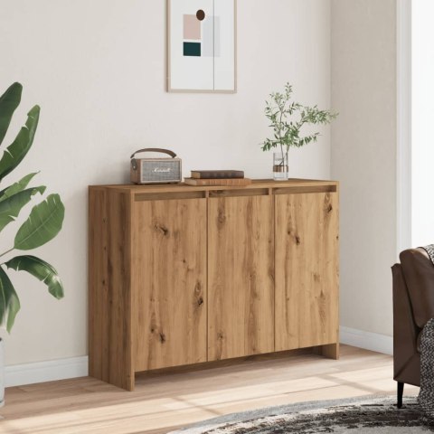 VidaXL Szafka, dąb artisan, 102x33x75 cm, materiał drewnopochodny VidaXL Szafka, dąb artisan, 102x33x75 cm, materiał drewnopochodny