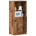 VidaXL Szafka kuchenna, stare drewno, 57x41,5x131,5 cm