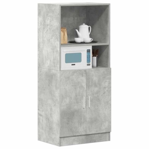 VidaXL Szafka kuchenna, szarość betonu, 57x41,5x131,5 cm VidaXL Szafka kuchenna, szarość betonu, 57x41,5x131,5 cm