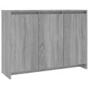 VidaXL Szafka, szary dąb sonoma, 102x33x75 cm, materiał drewnopochodny