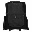 VidaXL Wózek dla zwierząt 3 w 1 Design Czarny 48x32x57 cm Tkanina Oxford