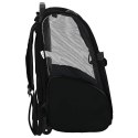 VidaXL Wózek dla zwierząt 3 w 1 Design Czarny 48x32x57 cm Tkanina Oxford