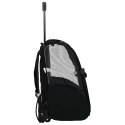 VidaXL Wózek dla zwierząt 3 w 1 Design Czarny 48x32x57 cm Tkanina Oxford