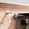 Automatyczna markiza chowana z LED Czarna 500x300 cm, Materiał zastępczy markizy vidaXL dla ramy 5x3 m Czarna