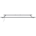 Automatyczna markiza chowana z LED Czarna 500x300 cm, Materiał zastępczy markizy vidaXL dla ramy 5x3 m Czarna