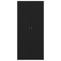 Szafa vidaXL Czarny Dąb 90x52x200 cm z drewna inżynieryjnego
