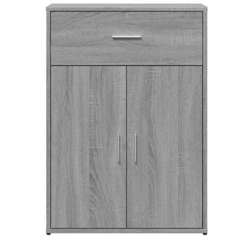 VidaXL Komoda, szary dąb sonoma, 60x30x84 cm, materiał drewnopochodny VidaXL Komoda, szary dąb sonoma, 60x30x84 cm, materiał drewnopochodny